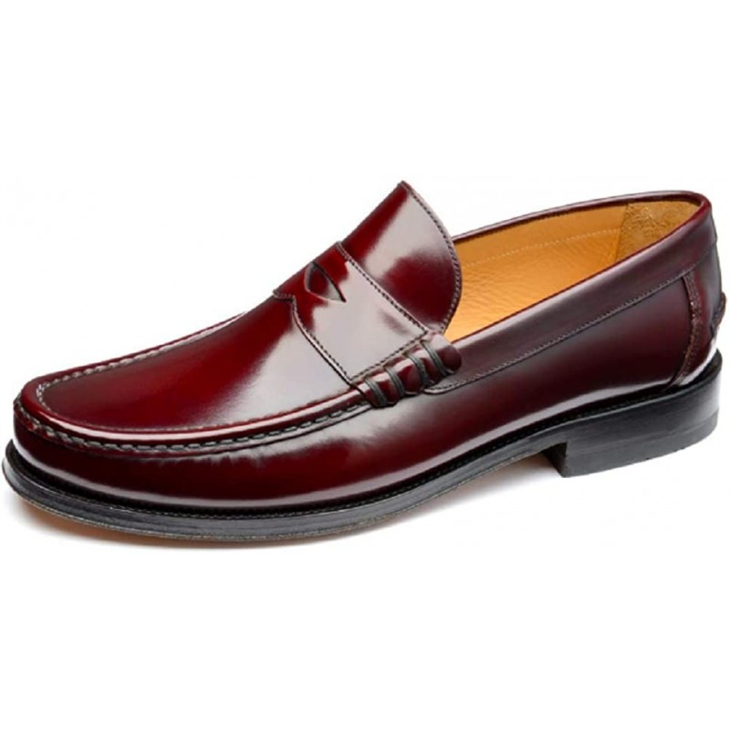 Loake Kingston burgundy penny loafer UK Men's Size 7.5 Men's shoe ...