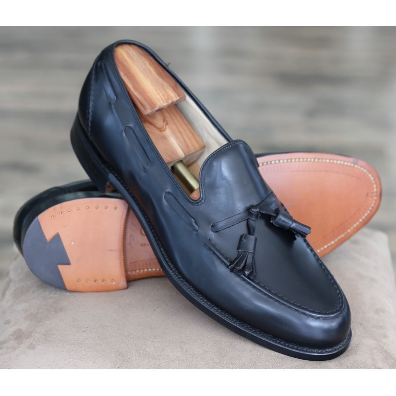 Cheaney J699-92 Factory Clearance black tassel loafer UK Men's Size 11
