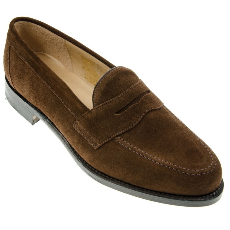 Loake Eton brown suede loafer UK Men's Size 6 Men's shoe colours Brown