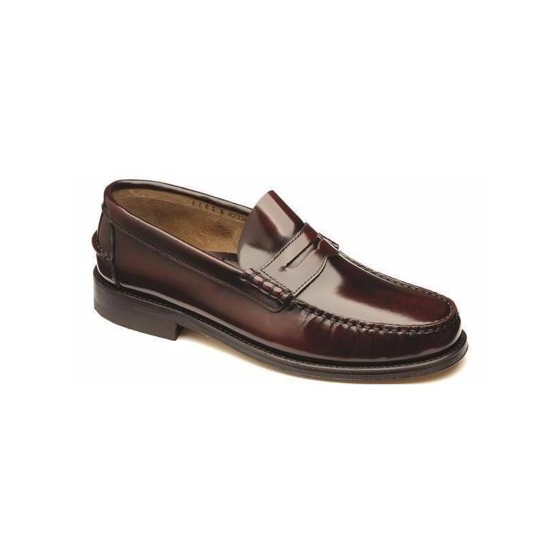 Loake Princeton burgundy penny loafer UK Men's Size 6 Men's shoe ...